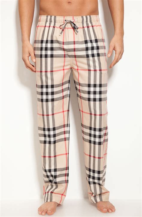 fake burberry pajamas|Burberry pajama pants for men.